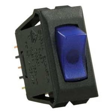 POWER HOUSE 13685 Indicator Light Switch - Blue - Black PO370167